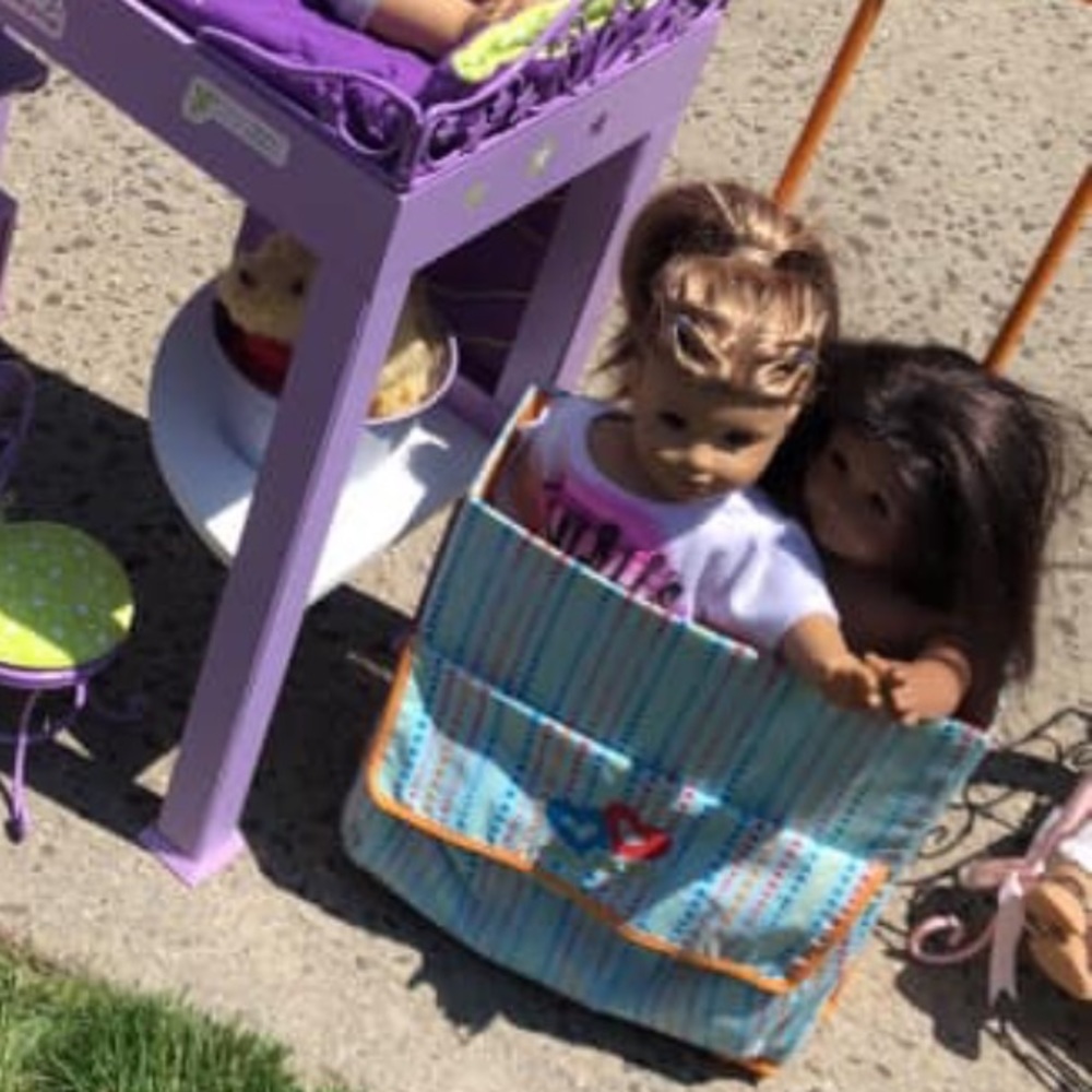SOLD !!!!! NOT FOR SALE-American girl carrier